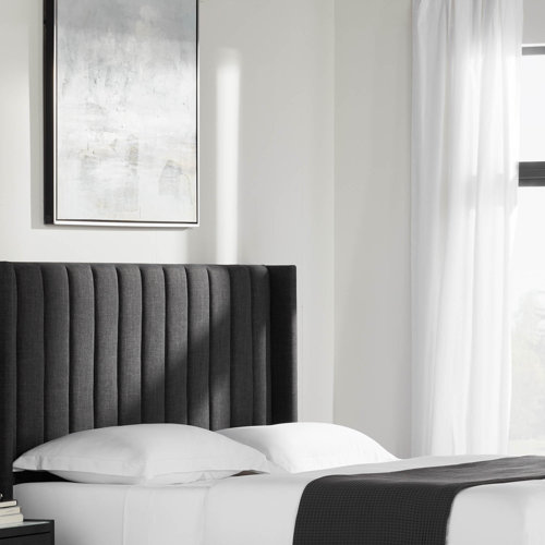 Mercury Row® Comeau Upholstered Headboard & Reviews Wayfair